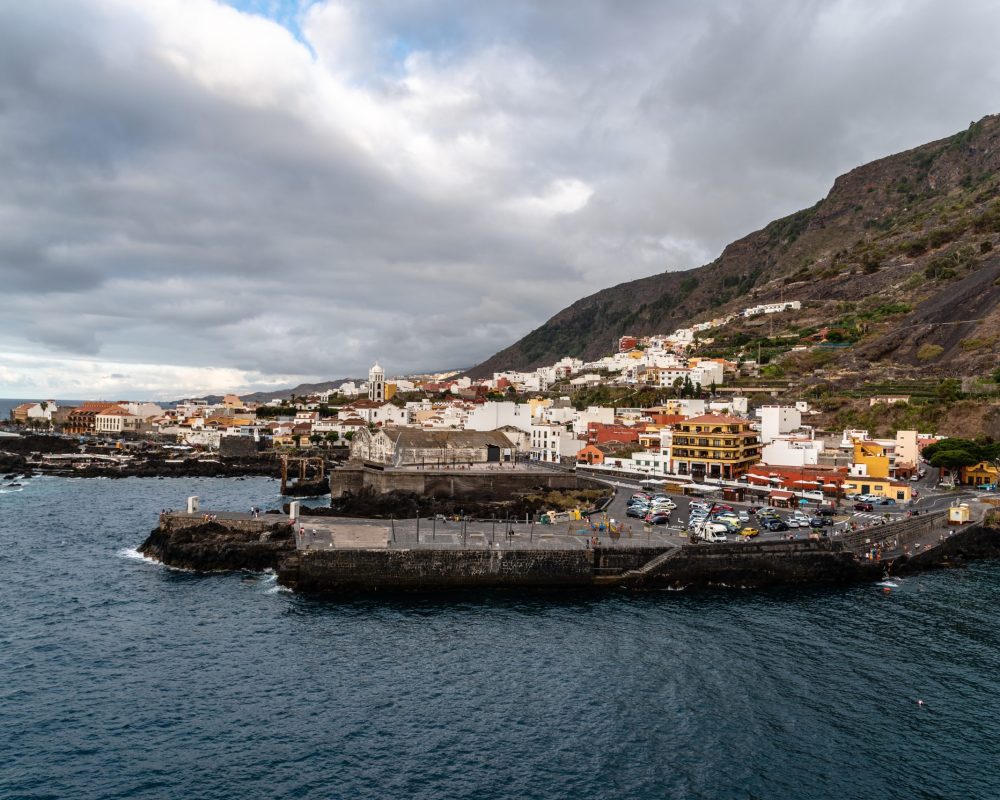 Scenic view of the old town of Garachico Garachico